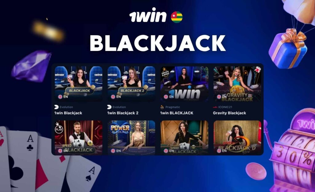 1Win Togo Blackjack revue des jeux