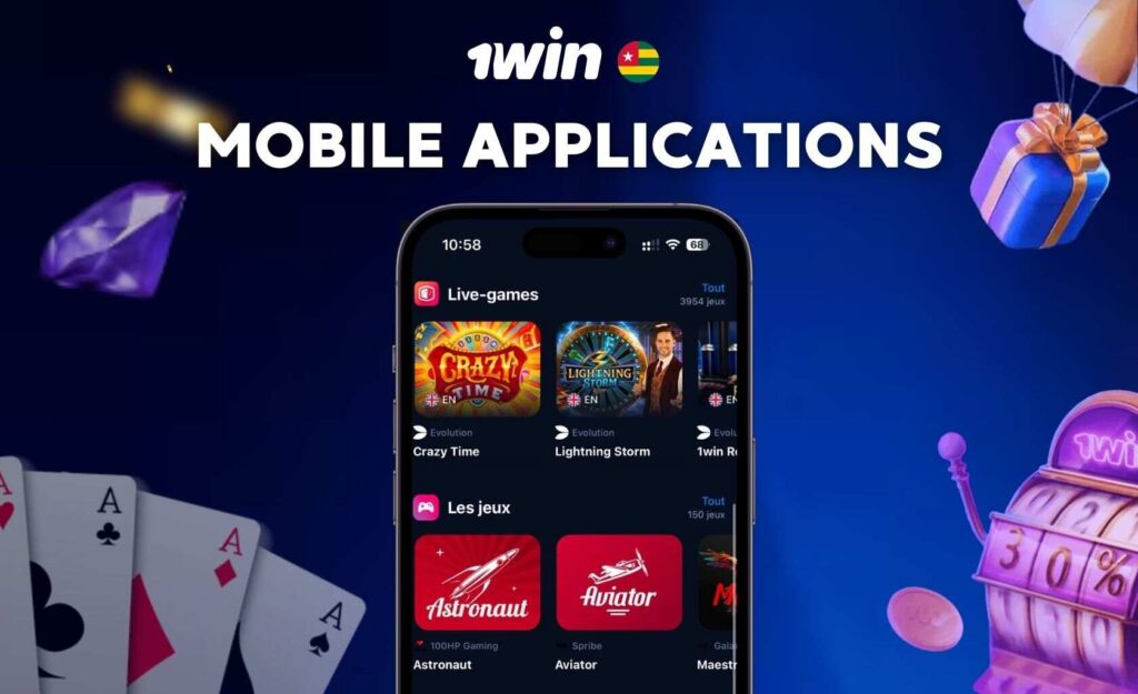 1Win Togo Mobile Applications révision