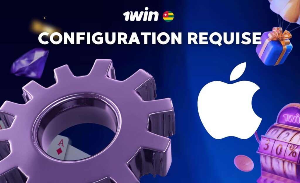 1win Togo Configuration requise pour iOS