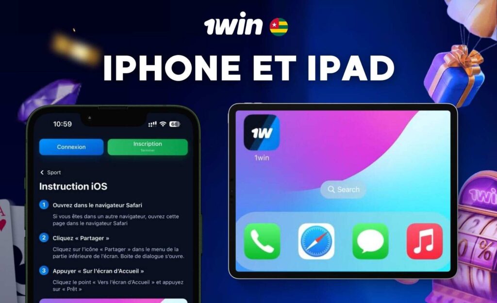 Télécharger l’application 1Win Togo pour iPhone et iPad