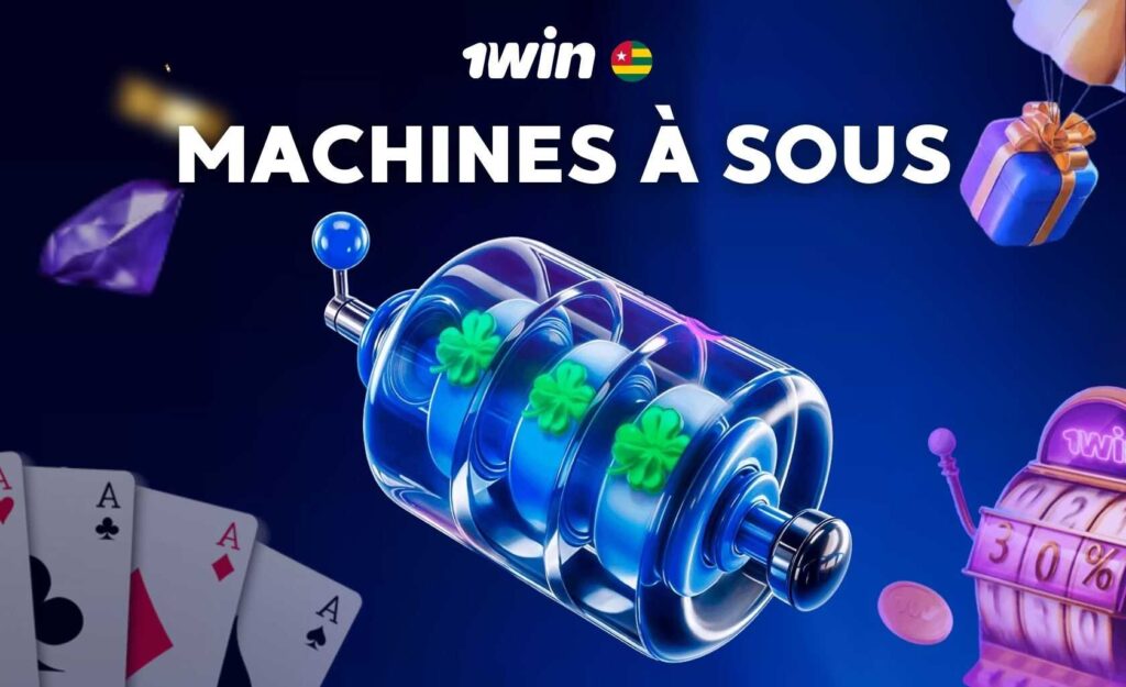 Variété de machines à sous sur 1Win Togo